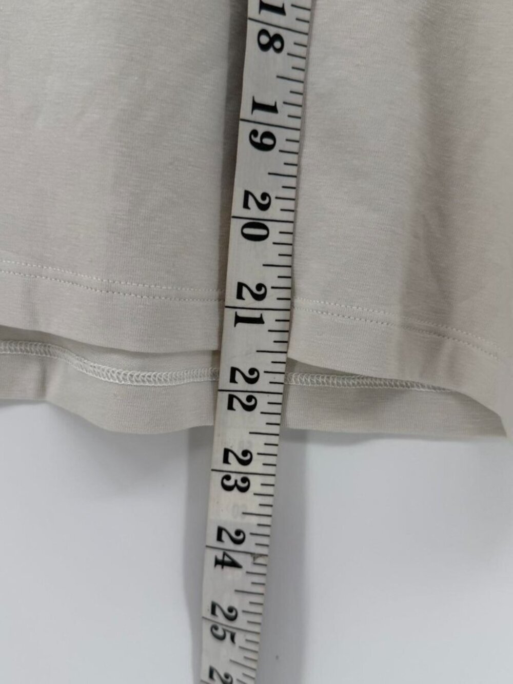 Lululemon Gray Sand Minimalist Boxy Tee Short Sleeve Athleisure Yoga Top Large - Picture 4 of 5